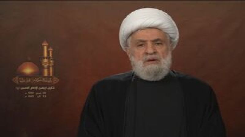 الشيخ قاسم في ذكرى أربعينية الإمام الحسين (ع) في بعلبك : لن نسلّم السلاح وواثقون أننا سننتصر